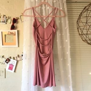 Gorgeous Open Back Fitted Party Dress